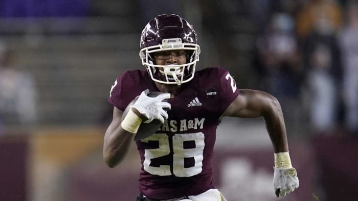 Running Back Isaiah Spiller, Texas A&M